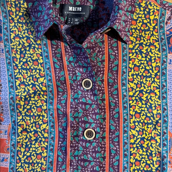 Anthropologie

Maeve Casablanca Silk Shirtdress US Size 4 - Picture 10 of 10